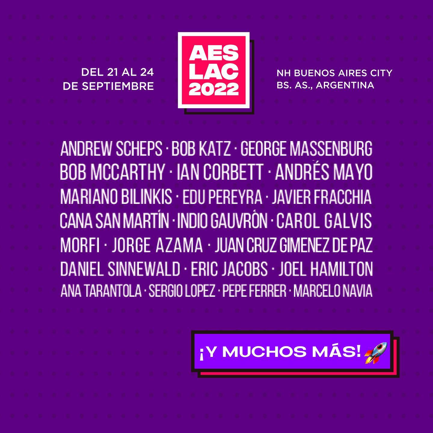 AES Latin American Conference 2022